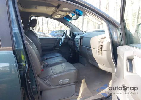 2005 Nissan Titan Le z USA, uszkodzony, nr VIN 1N6BA07B75N556777